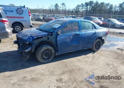 2009 Toyota Corolla Le из США, поврежденный, VIN 1NXBU40E19Z037544